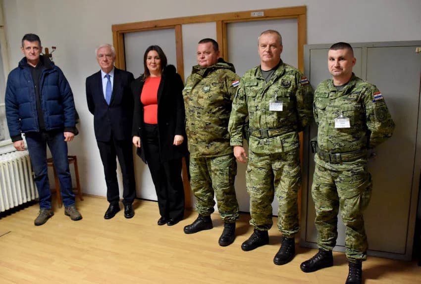 Gradonačelnik Glavić i županica Jozić posjetili dežurne službe u novogodišnjoj noći