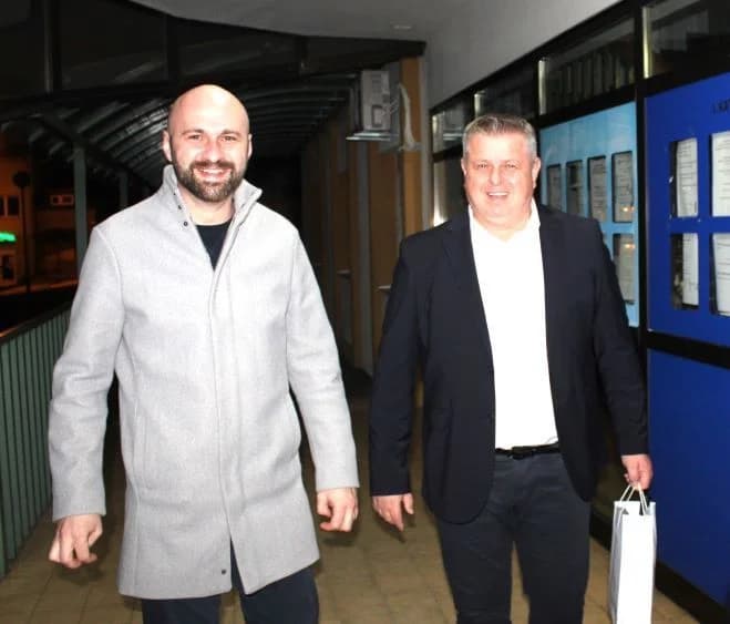 Gradonačelnica Marija Šarić i njen zamjenik Domagoj Katić posjetili žurne gradske službe