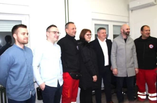 Gradonačelnica Marija Šarić i njen zamjenik Domagoj Katić posjetili žurne gradske službe