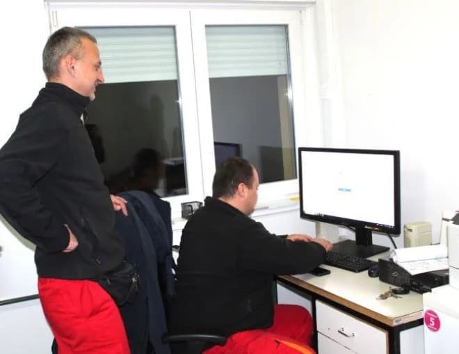 Gradonačelnica Marija Šarić i njen zamjenik Domagoj Katić posjetili žurne gradske službe