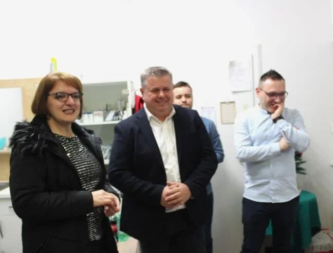 Gradonačelnica Marija Šarić i njen zamjenik Domagoj Katić posjetili žurne gradske službe