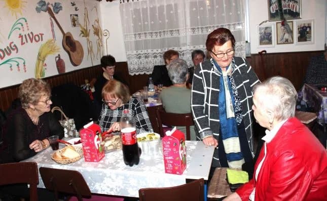 Uz glazbu, pjesmu i ples članovi Matice umirovljenika Pleternica ispratili Staru godinu