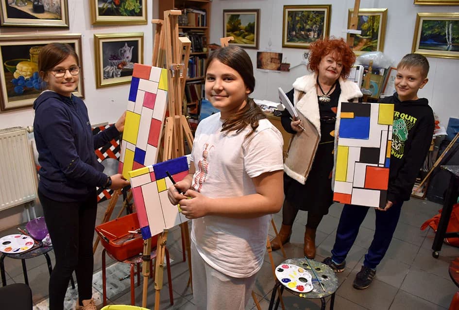 Tečaj slikanja u požeškoj Galeriji Anita