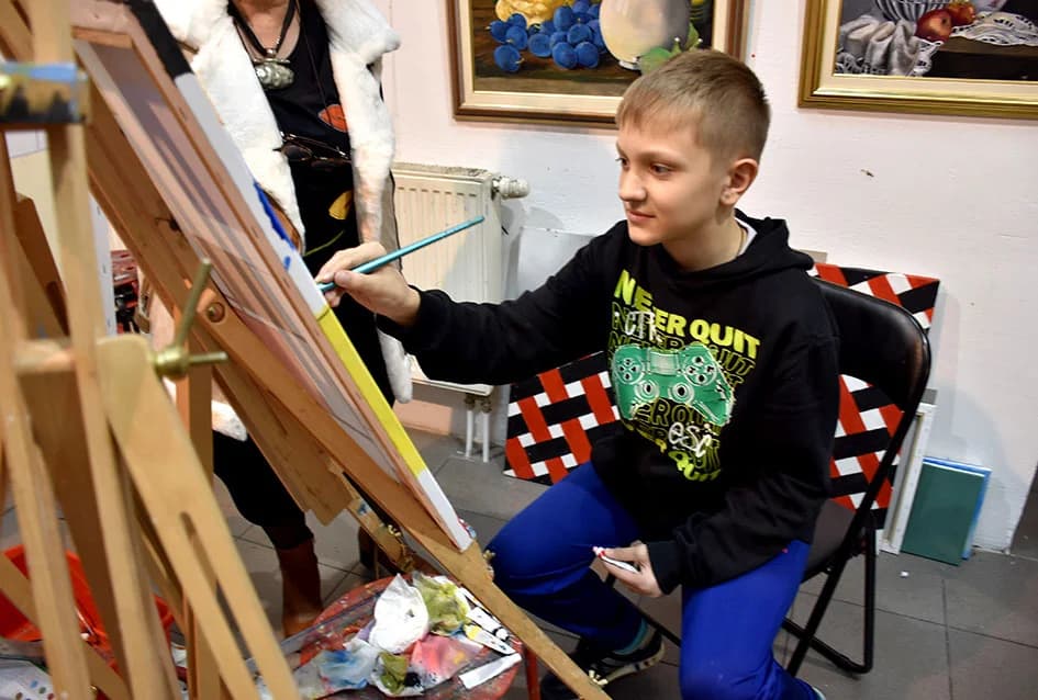 Tečaj slikanja u požeškoj Galeriji Anita