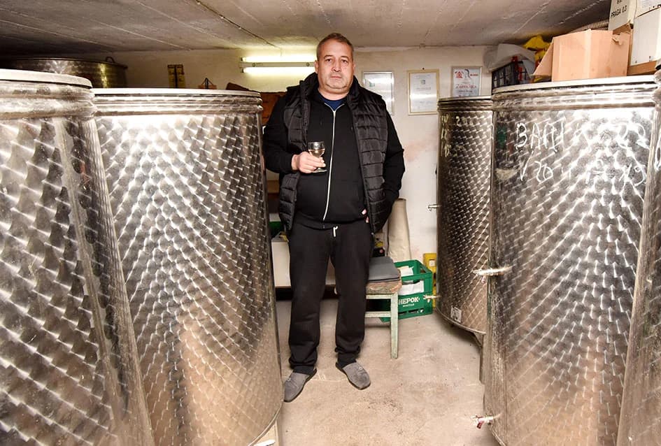 Vinogradarska obitelj Antuna Hercega poznata po proizvodnji frankovke