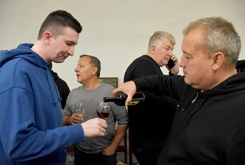 Vinogradarska obitelj Antuna Hercega poznata po proizvodnji frankovke