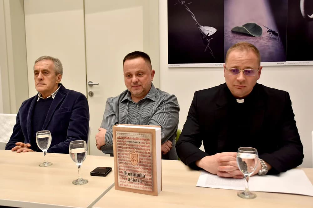 POŽEŽANIMA PREDSTAVLJENA KNJIGA „KOSINJSKA TISKARA“: Jedan od temelja hrvatske kulture