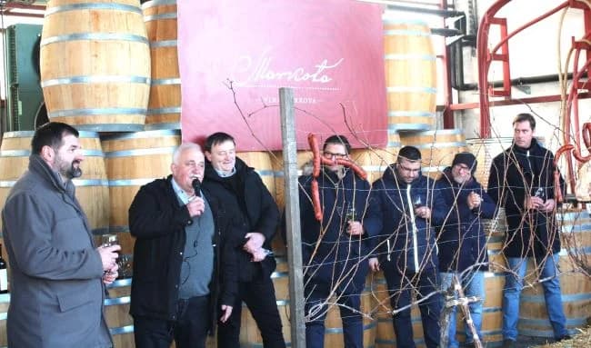 Svečano obilježili Vincelovo u tvrtki Vina Markota uz blagoslov vinove loze, pjesmu i druženje