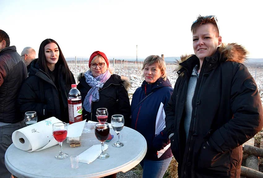Slavili obnovu tri hektara vinograda