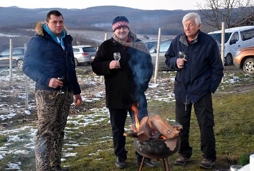 Slavili obnovu tri hektara vinograda