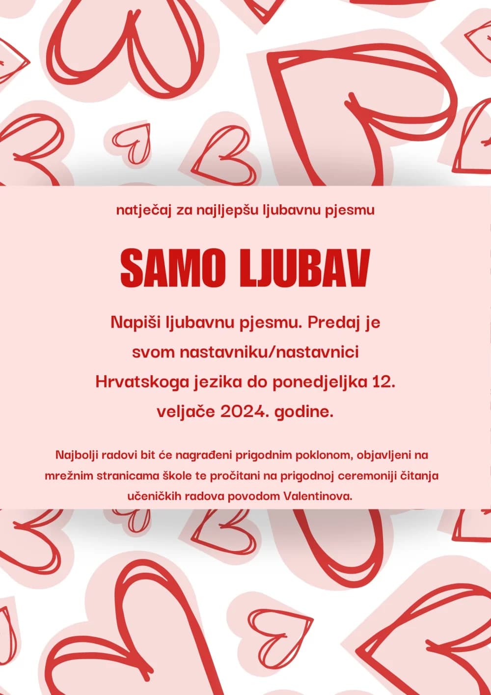 Natječaj povodom Valentinova