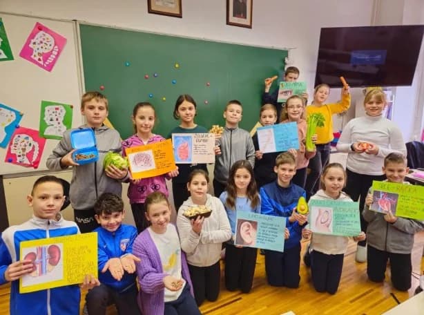 Odnos hrane i organa, Katolička osnovna škola u Požegi