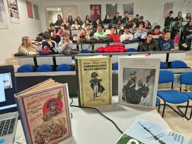 Održano predavanje u požeškoj Gimnatiji o generalu Marku Slivariću pl. Heldenburškom
