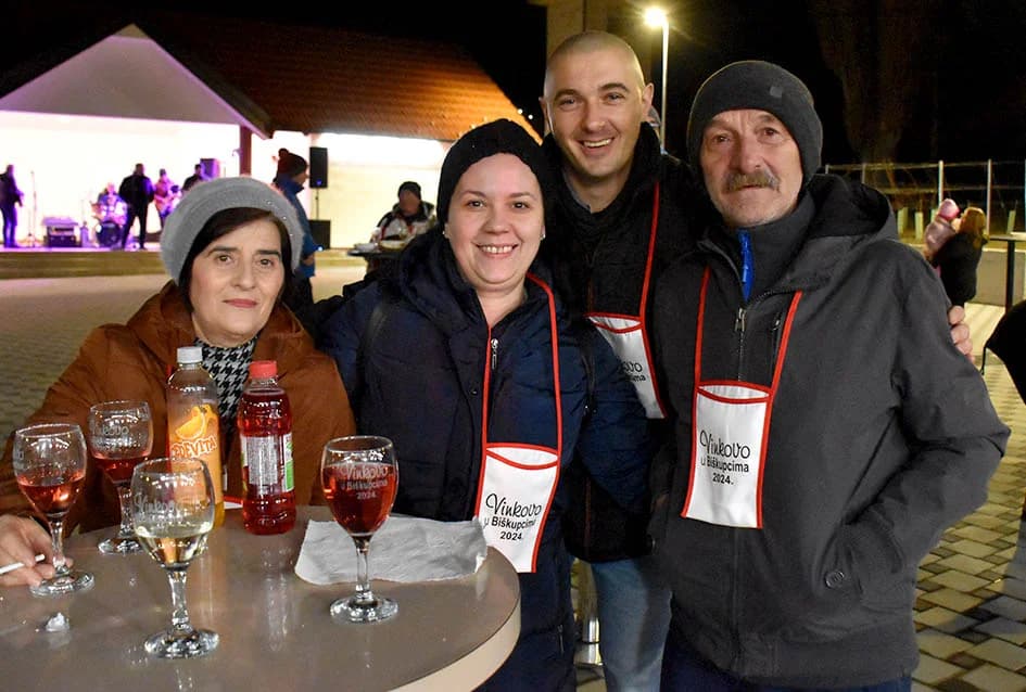 ČETVRTO BIŠKUPAČKO VINCELOVO: Zazvali blagoslov Sv. Vinka uz obilje jela i pića