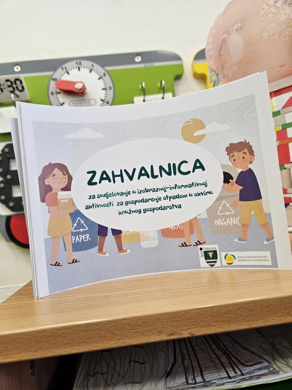 Pleternica uspješno nastavlja na očuvanju planeta za mlađe naraštaje: Vrtićanci naučili kako očuvati okoliš