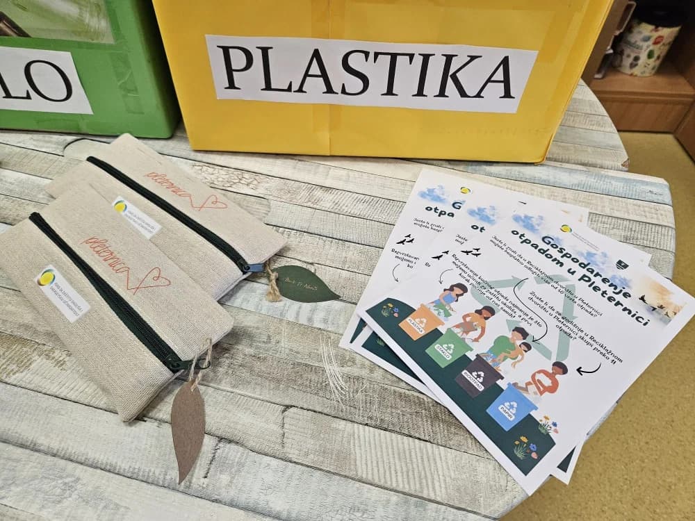 Pleternica uspješno nastavlja na očuvanju planeta za mlađe naraštaje: Vrtićanci naučili kako očuvati okoliš