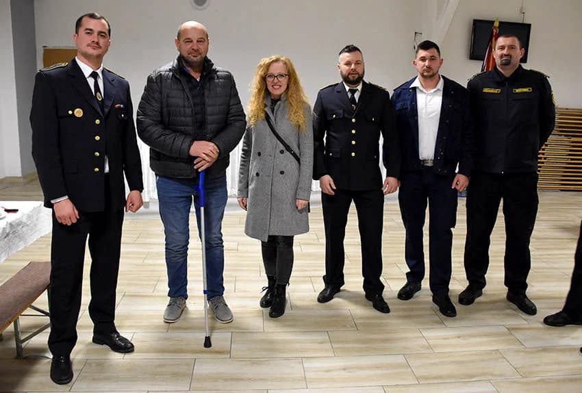 Zlatne vatrogasne medalje primili Antun Petrović, Dražen Pavić i Mihael Ivanović