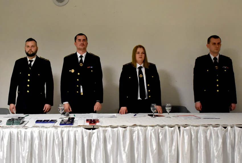 Zlatne vatrogasne medalje primili Antun Petrović, Dražen Pavić i Mihael Ivanović