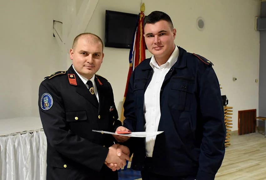 Zlatne vatrogasne medalje primili Antun Petrović, Dražen Pavić i Mihael Ivanović