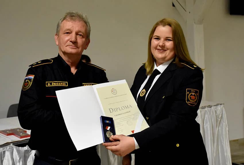 Zlatne vatrogasne medalje primili Antun Petrović, Dražen Pavić i Mihael Ivanović