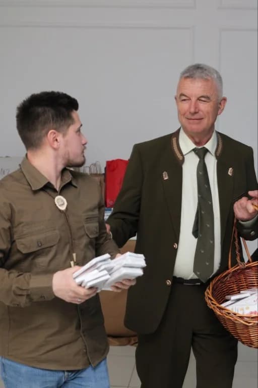 UGODNA VEČER LOVACA I PRIJATELJA: Supruge lovaca požeškog Sokolovca i sve njihove gošće dobile na poklon popularne čokolade!