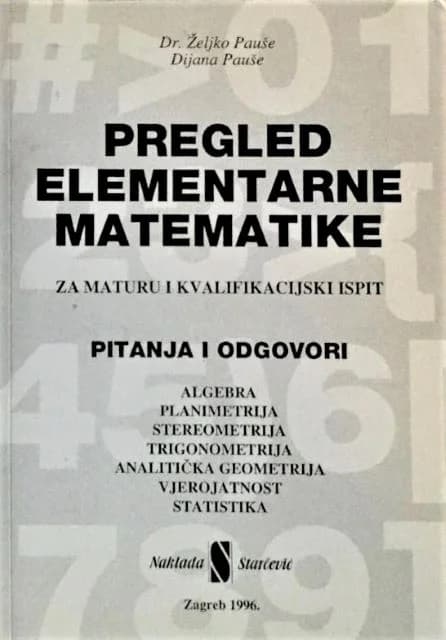 ROĐEN NA DANAŠNJI U PLETERNICI: Željko Pauše-matematičar, sveučilišni profesor i prvi pleternički doktor znanosti