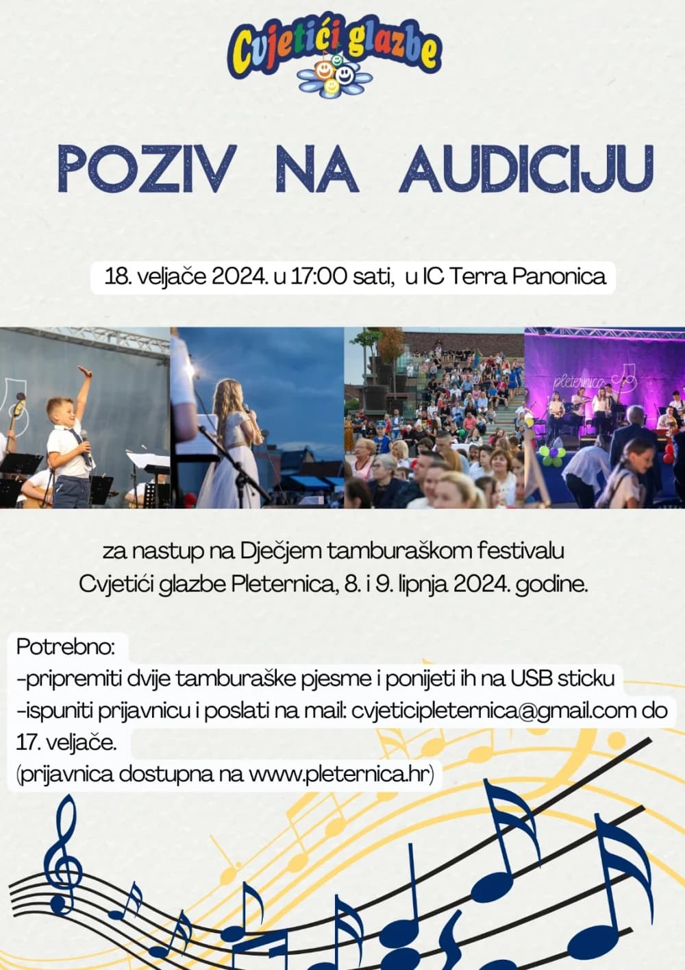 PRIPREME ZA DJEČJI FESTIVAL: Audicija za Cvjetiće glazbe je ove nedjelje, a traže se i nove pjesme za mališane