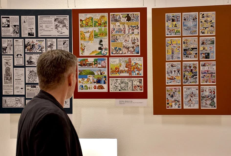 ZANIMLJIVA IZLOŽBA: Strip reklame pred Požežanima s osvrtom na legendarni ovdašnji magazin Patak