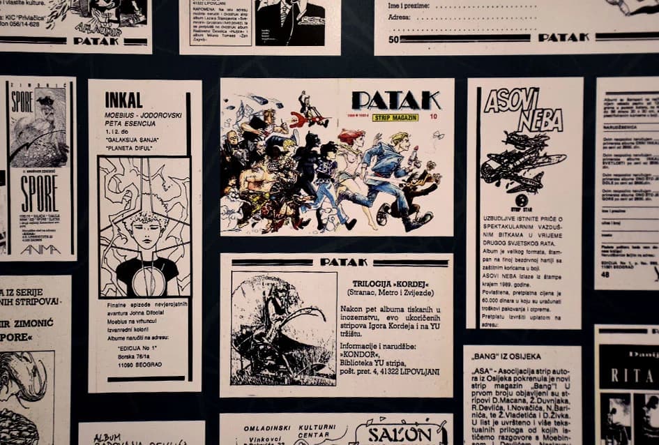 ZANIMLJIVA IZLOŽBA: Strip reklame pred Požežanima s osvrtom na legendarni ovdašnji magazin Patak