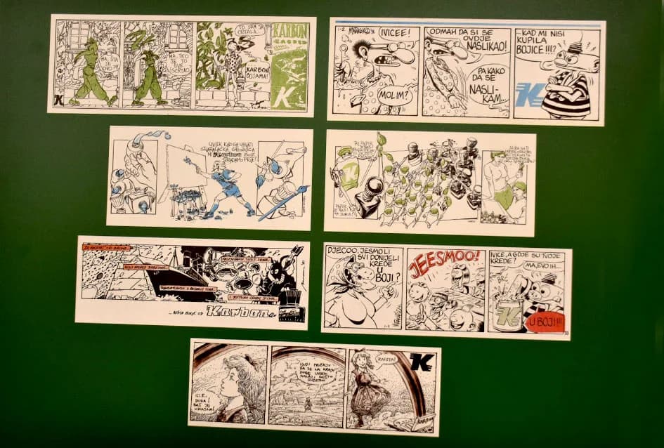 ZANIMLJIVA IZLOŽBA: Strip reklame pred Požežanima s osvrtom na legendarni ovdašnji magazin Patak