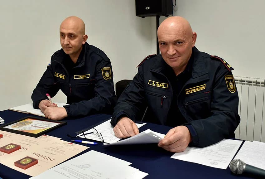 Željko Šarić, Marko Blažević i Josip Banović primili spomenice za dugogodišnji rad u vatrogastvu