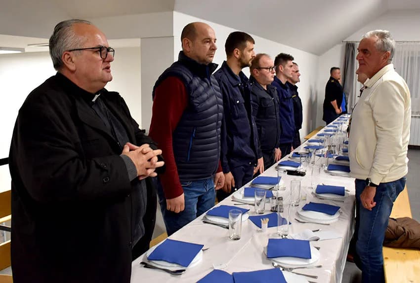 Željko Šarić, Marko Blažević i Josip Banović primili spomenice za dugogodišnji rad u vatrogastvu