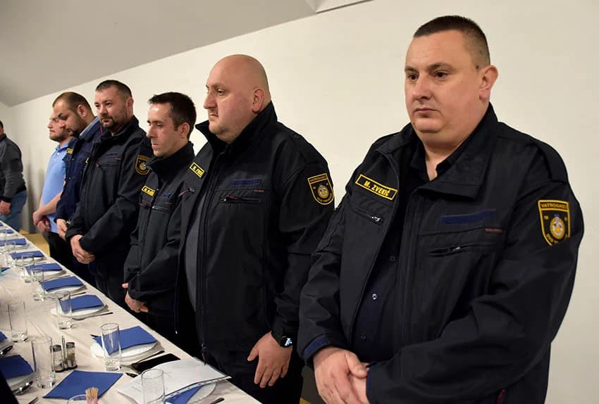 Željko Šarić, Marko Blažević i Josip Banović primili spomenice za dugogodišnji rad u vatrogastvu