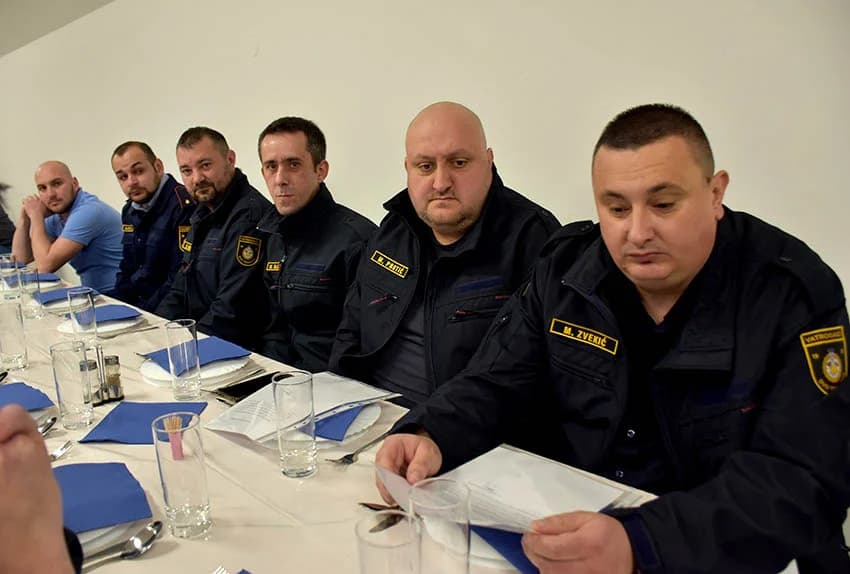Željko Šarić, Marko Blažević i Josip Banović primili spomenice za dugogodišnji rad u vatrogastvu