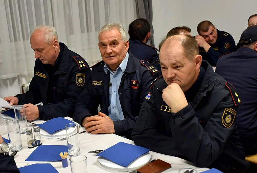 Željko Šarić, Marko Blažević i Josip Banović primili spomenice za dugogodišnji rad u vatrogastvu