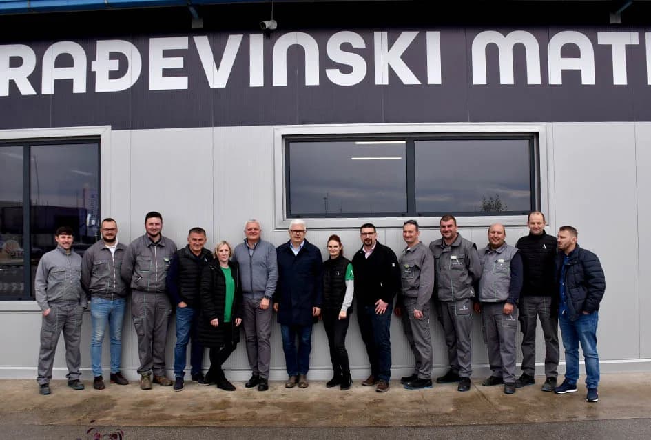 PROŠIRENA PONUDA: Tvrtka Agronom svoje prvo stovarište građevinskog materijala otvorila u požeškoj Industrijskoj zoni