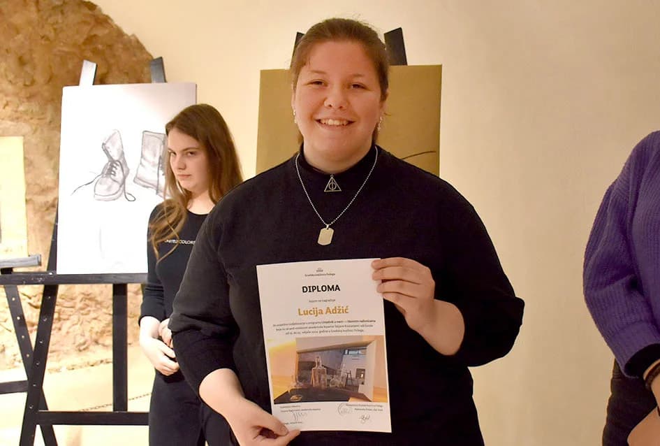 Edukacija pod stručnim vodstvom kiparice Kostanjević