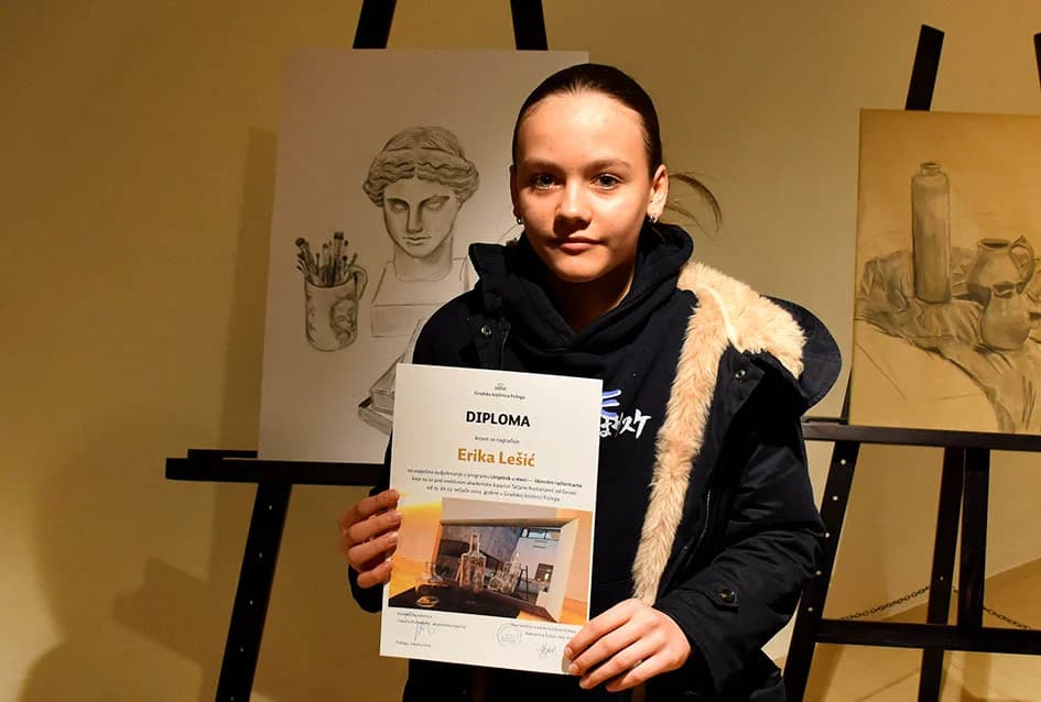 Edukacija pod stručnim vodstvom kiparice Kostanjević