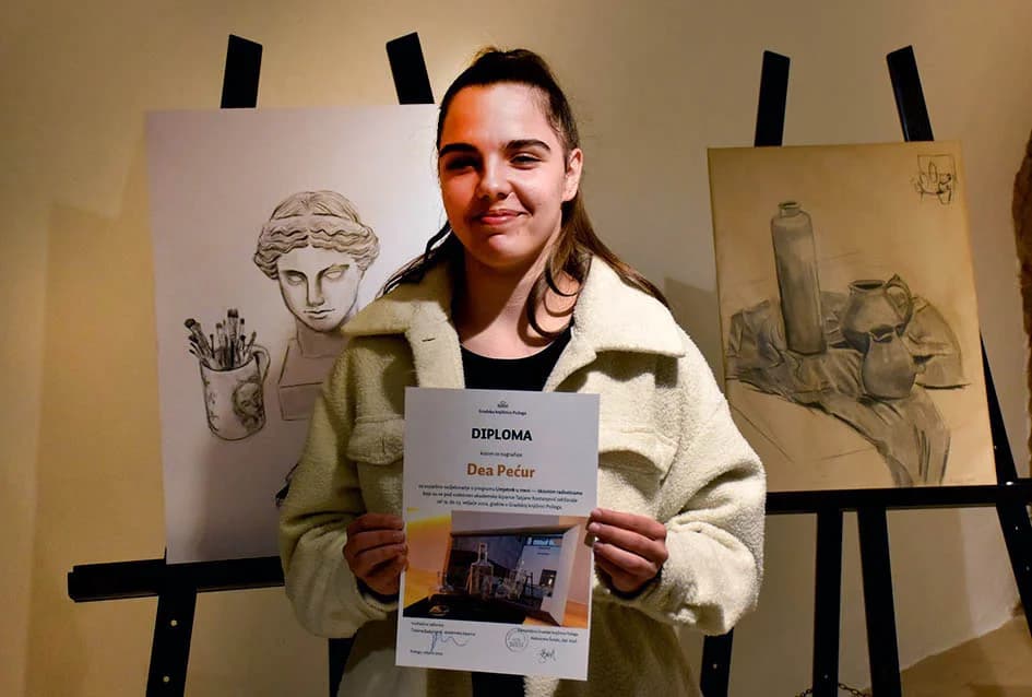 Edukacija pod stručnim vodstvom kiparice Kostanjević