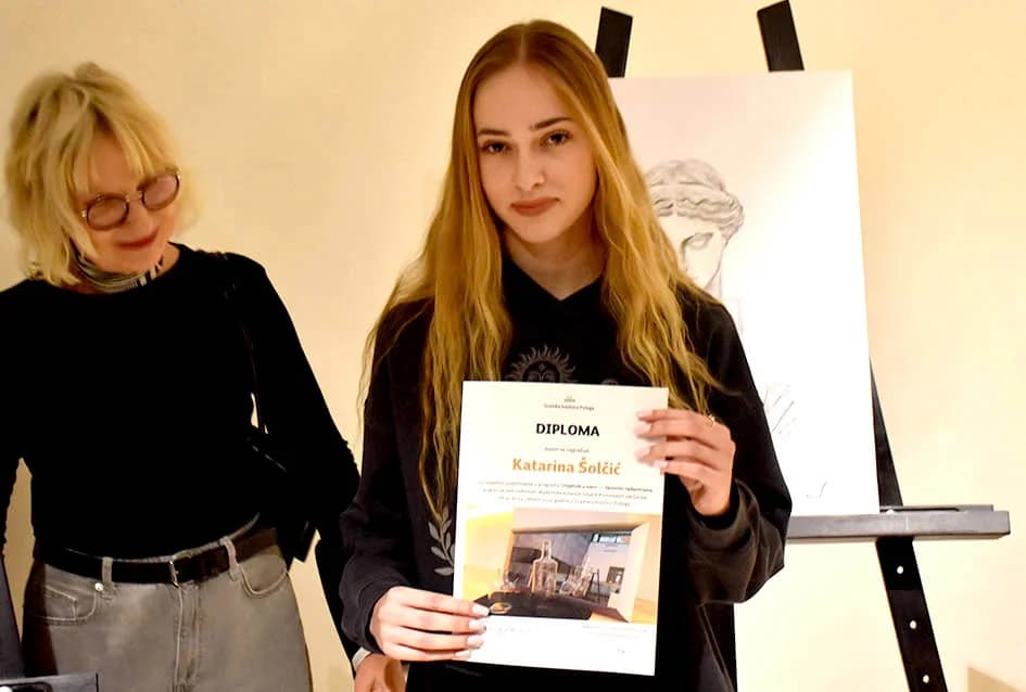 Edukacija pod stručnim vodstvom kiparice Kostanjević