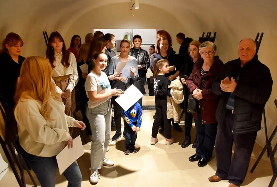Edukacija pod stručnim vodstvom kiparice Kostanjević