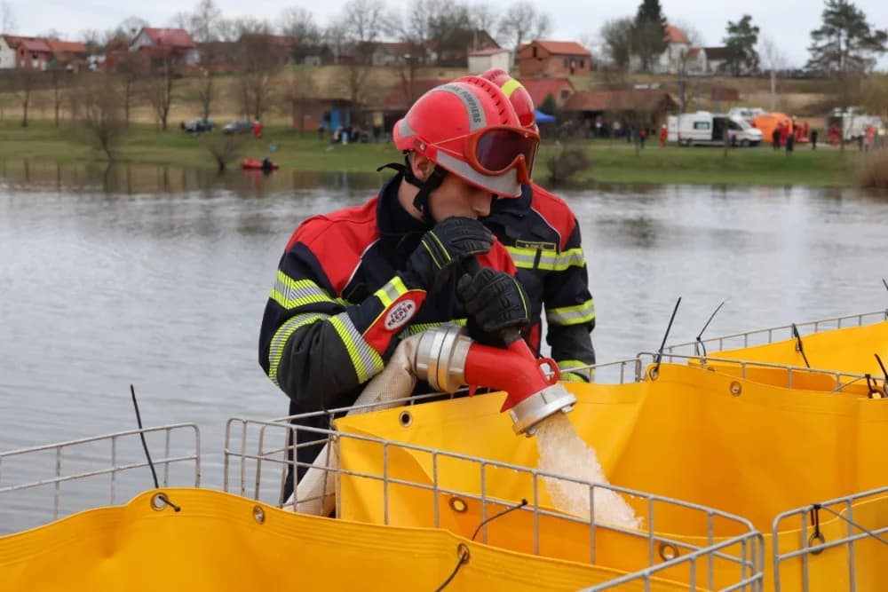 Združenom vježbom žurne službe dokazale visoku spremnost u ugrozama ljudskih života