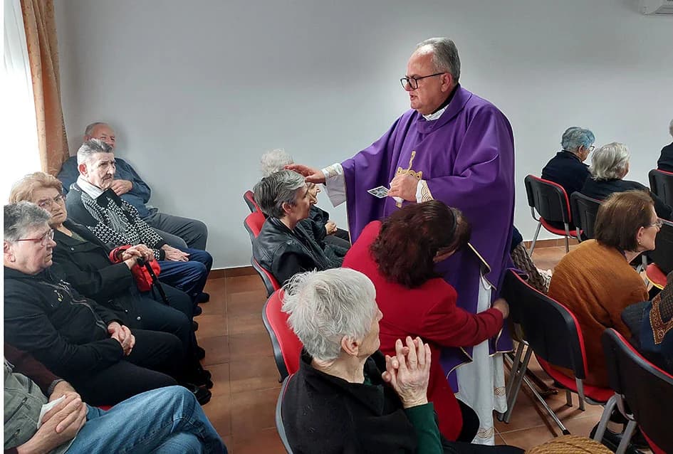 Redovito euharistijsko slavlje u veličkom Domu za starije i nemoćne osobe