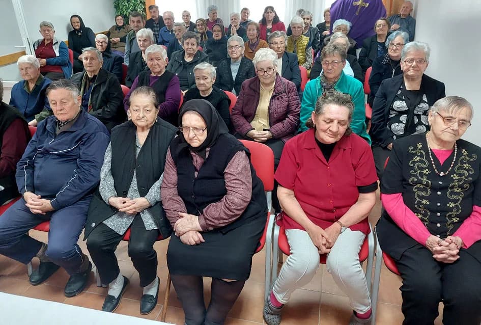 Redovito euharistijsko slavlje u veličkom Domu za starije i nemoćne osobe