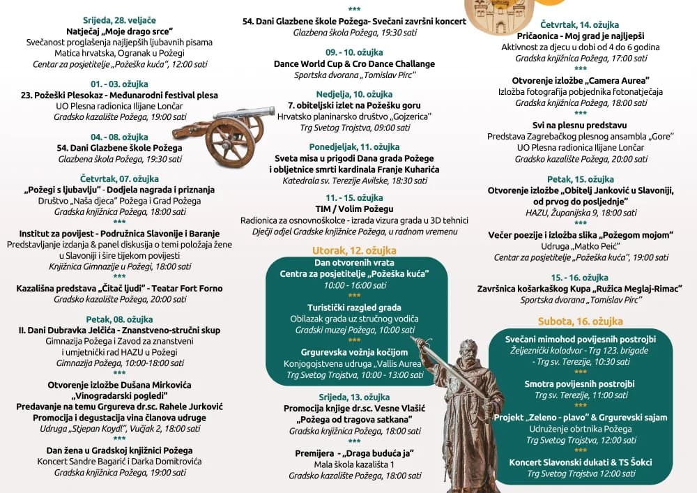 Grgurevo nam kuca na vrata: Koje nas sve manifestacije očekuju 16.ožujka 2023.