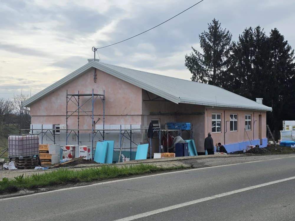 Pri kraju je druga faza graševinsakih radova na mjesnom domu u Cerovcu