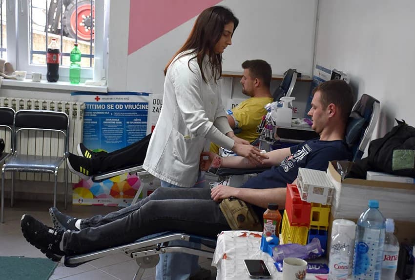 (FOTO) Odaziv izuzetan na darivanju krvi - 55 više nego prošli put