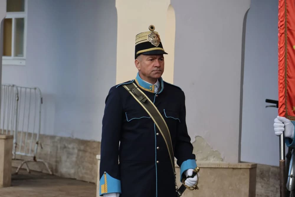 /FOTO-VIDEO/ Svečani prijavak požeške Gradske straže gradonačelniku Željku Glaviću povodom Dana grada