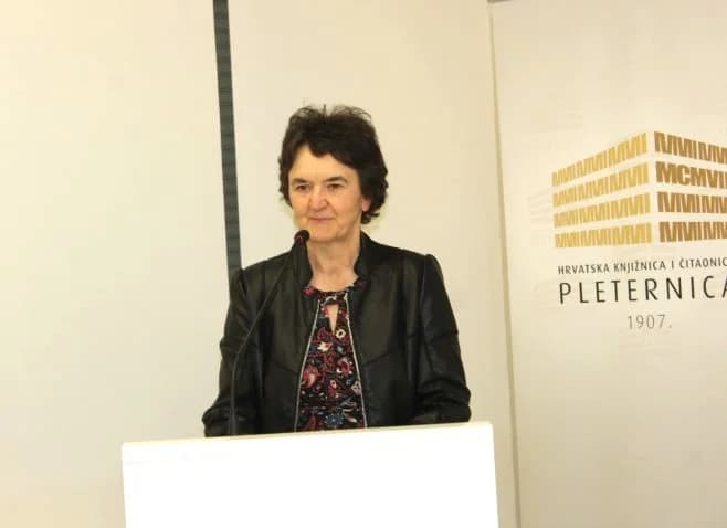 DANI MATICE HRVATSKE U POŽEGI Novinarka Nada Prkačin održala predavanje „Pleternica 1941.-1945.-dokumenti“