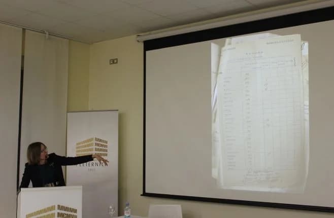 DANI MATICE HRVATSKE U POŽEGI Novinarka Nada Prkačin održala predavanje „Pleternica 1941.-1945.-dokumenti“